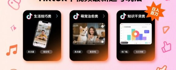 Tiktok中视频最新起号玩法,想要日入百刀,做好这几个赛道就可以了